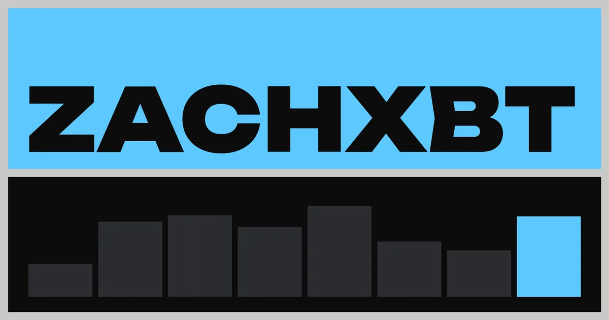 ZachXBT Lazarus: сыщик внедрился в сеть отмывания за $349 700
