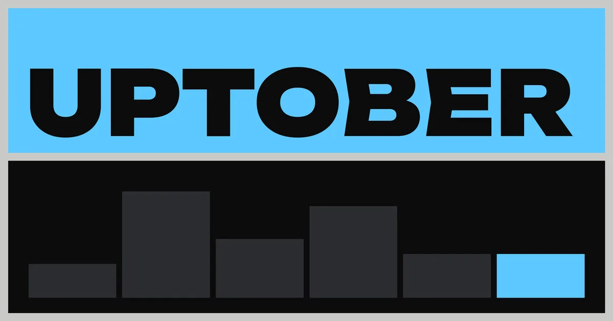 Uptober 2026: два текста от 1 октября нельзя склеить в один процент сентября